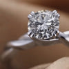 2.5 CT Round Solitaire Twist Band Ring