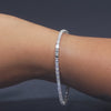 6.60 CT Emerald-Cut Diamond Tennis Bracelet