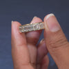 7.45 CT Emerald-Cut Full Eternity Band