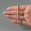 7.15 CT Round & Emerald Cut Tennis Bracelet
