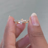 0.44 CT Marquise Cut Lab Diamond Ring