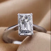 2.5 CT Emerald Solitaire Ring