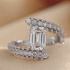 2.77 CT Emerald Cut Ring