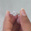 1.90 CT Pear Cut Engagement Ring