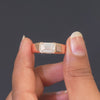 2.52 CT Emerald Cut East-West Signet Ring