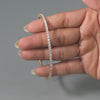 4.14 CT Round Brilliant Tennis Bracelet