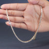 17.23 CT Emerald-Cut Tennis Necklace