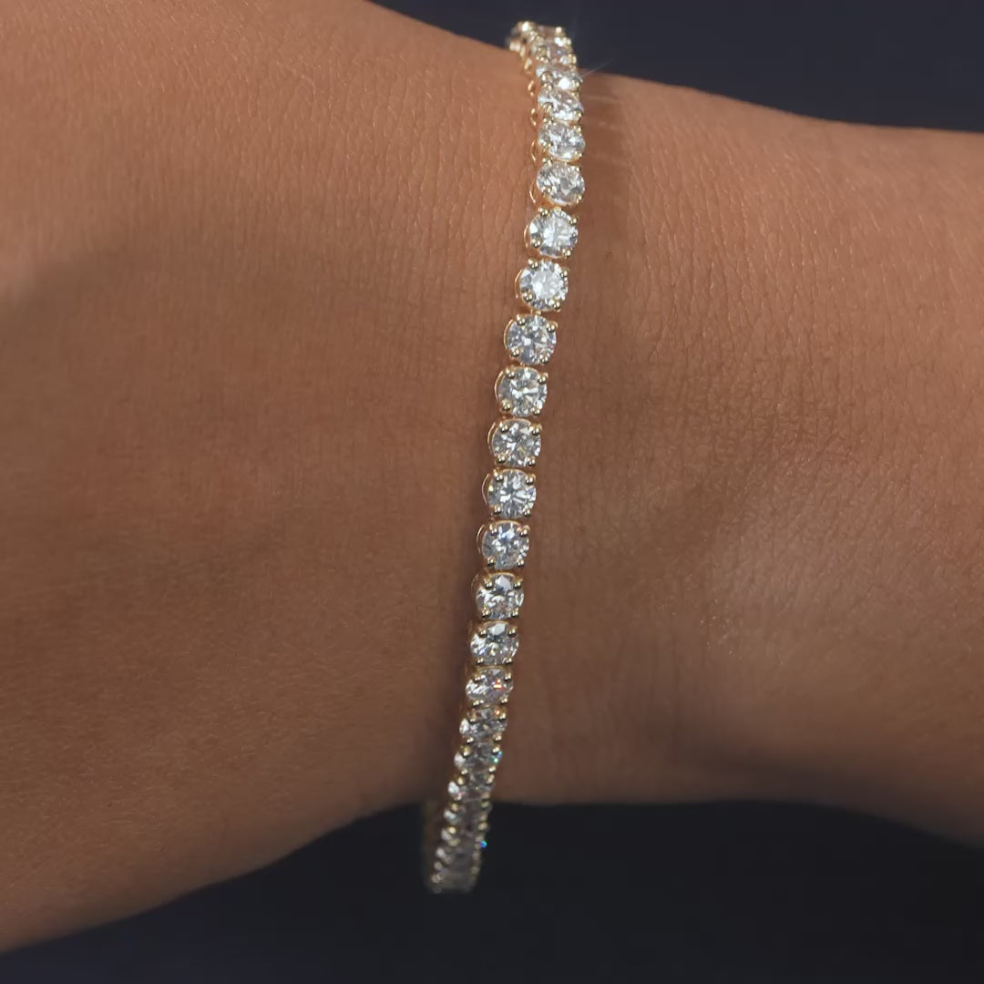 2.19 CT Round Tennis Bracelet