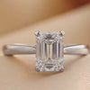 2.5 CT Emerald Solitaire Ring