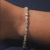 7.40 CT Multi Shape Tennis Bracelet