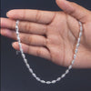 16 CT Marquise Cut Tennis Necklace