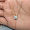 1.07 CT Round Solitaire Pendant